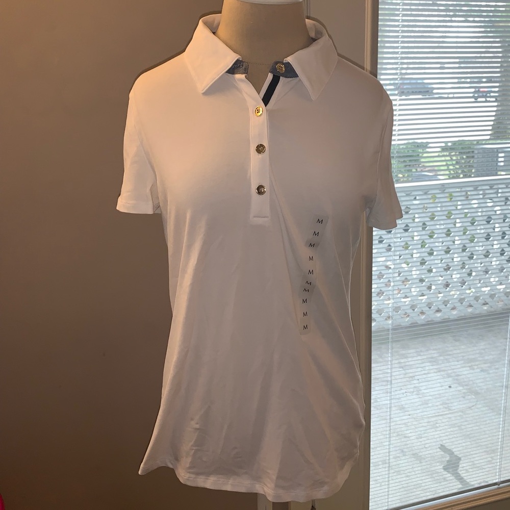 New jones new york classy formal white button up